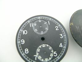 1 defektes Chrono-Taschenuhr-Zifferblatt von BREITLING