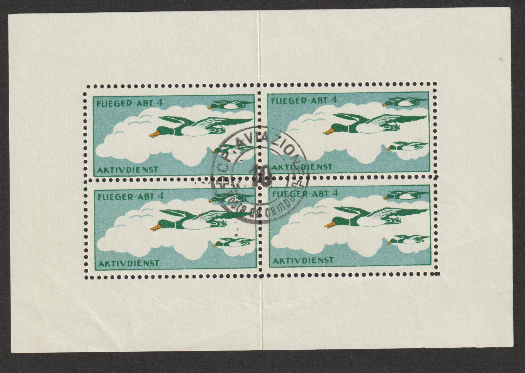 Alle Briefmarken: Flieger Nr. 49/3 o – Gebraucht aus Siebnen von Fstaehli