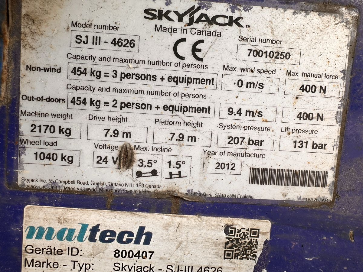 Piattaforme elevatrici & Crick: Hebebühne, Arbeitsbühne – Usato da lyssach venduto da brax2019 5