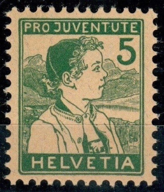 Tous les timbres: CH - Pro Juventute - SBK Nr. J2 ** – D'occasion à Rombach par VENTIS-Auktionen 1
