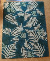 nigelnagelneuer Teppich aus Indien, 207 x 152cm, Farn-Motif