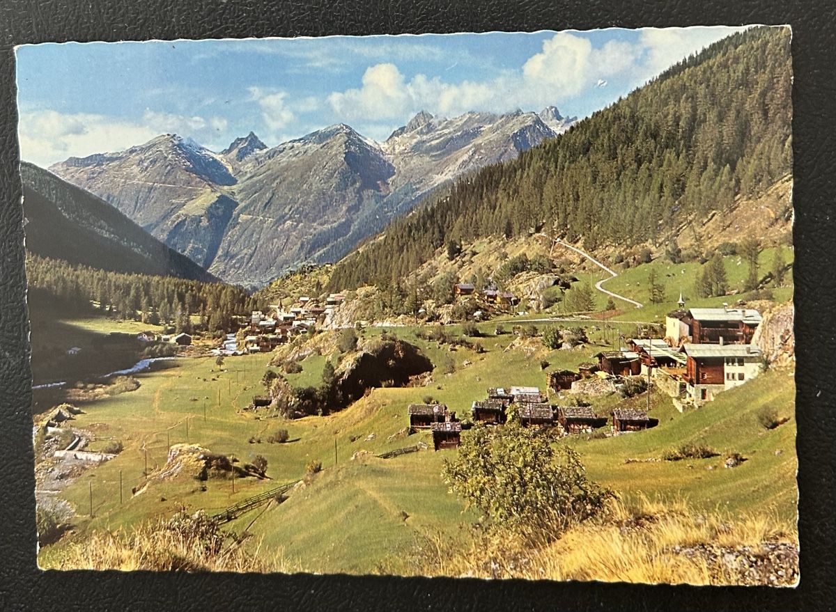 Cartoline postali: Blatten und Eisten im Lötschental  – Usato da Horw venduto da Tellbub