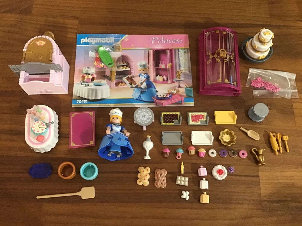 Playmobil Princess 70451 Schlosskonditorei (Gebraucht) in Waltenschwil ...