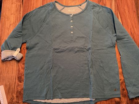 Sweatshirt Mustang petrol grün XL