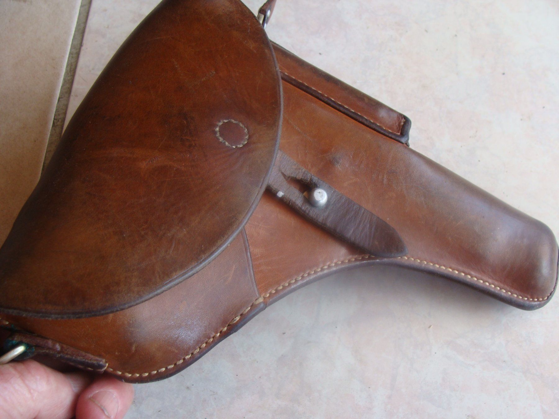 Schweizer Armee Armi bianche: Holster militaire pour le P 210 – Usato da Cuarny venduto da hen_g7hn 1
