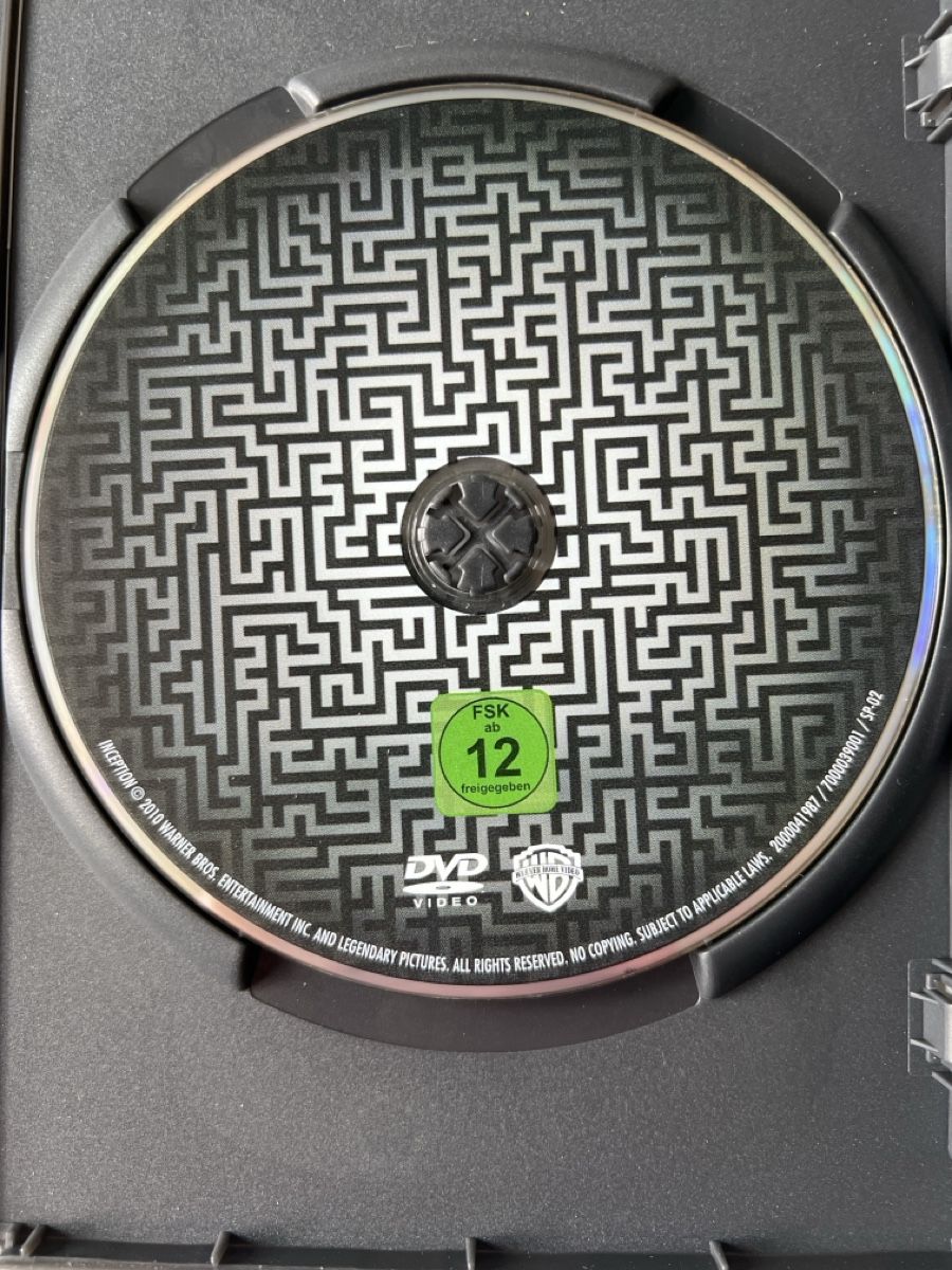 Alle DVDs: Inception Christopher Nolan Dicaprio  – Gebraucht aus Luzern von nochnichtaltpapier 2