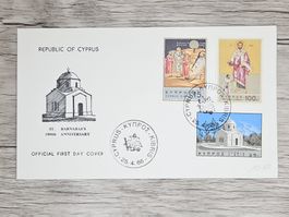 CL05 Enveloppe + Timbre Cyprus 1966