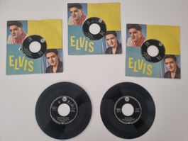 Elvis Presley 5 Verschiedene Singles & EPs (7"-Vinyl)