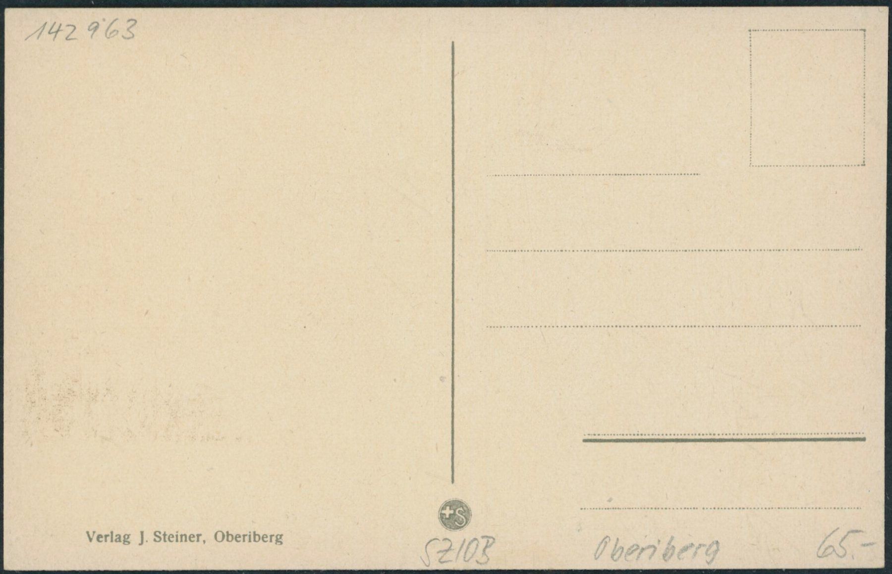 Cartes postales: SZ Oberiberg – Neuf (Voir description) à Schindellegi par Jonathan77 1