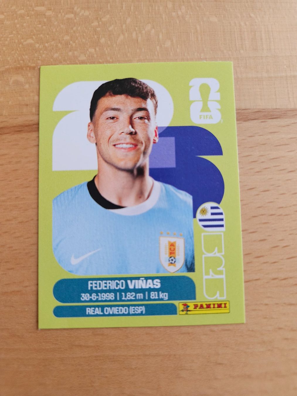 Panini Carte collezionabili: Panini WM 2026 URU 18 – Nuovo (secondo la descrizione) da Winterthur venduto da melac