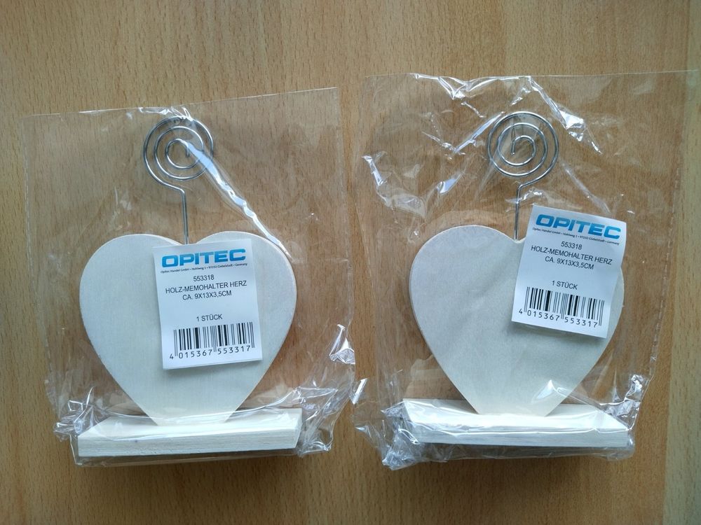 Memo-Clip-Halter,100 Stück Liebe Herzform Metalldr Produktbild-Vorschau 4