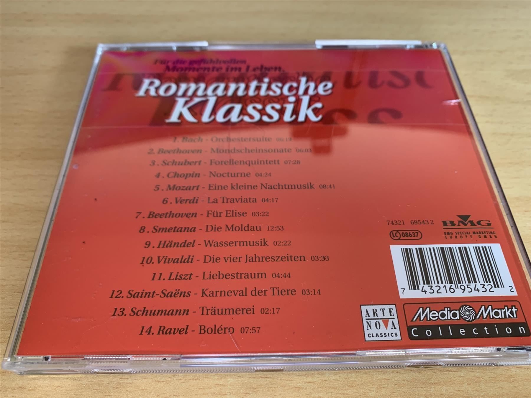 CDs: Various Artists -  Romantische Klassik - Media Markt – Gebraucht aus Rikon im Tösstal von Alpenmutz 1
