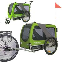 DOGGYHUT Premium XL Hundefahrradanhänger