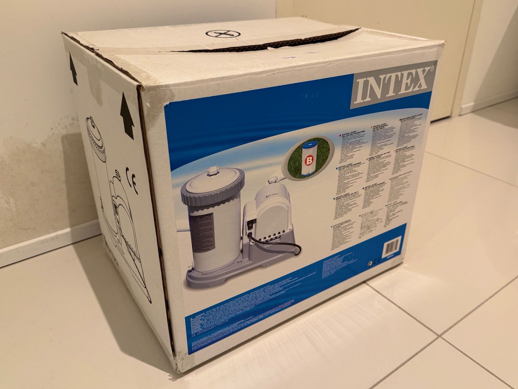 Bestway Piscine: BESTWAY Pool mit Wärmepumpe – Usato da Hochwald venduto da Stabilo-13 6
