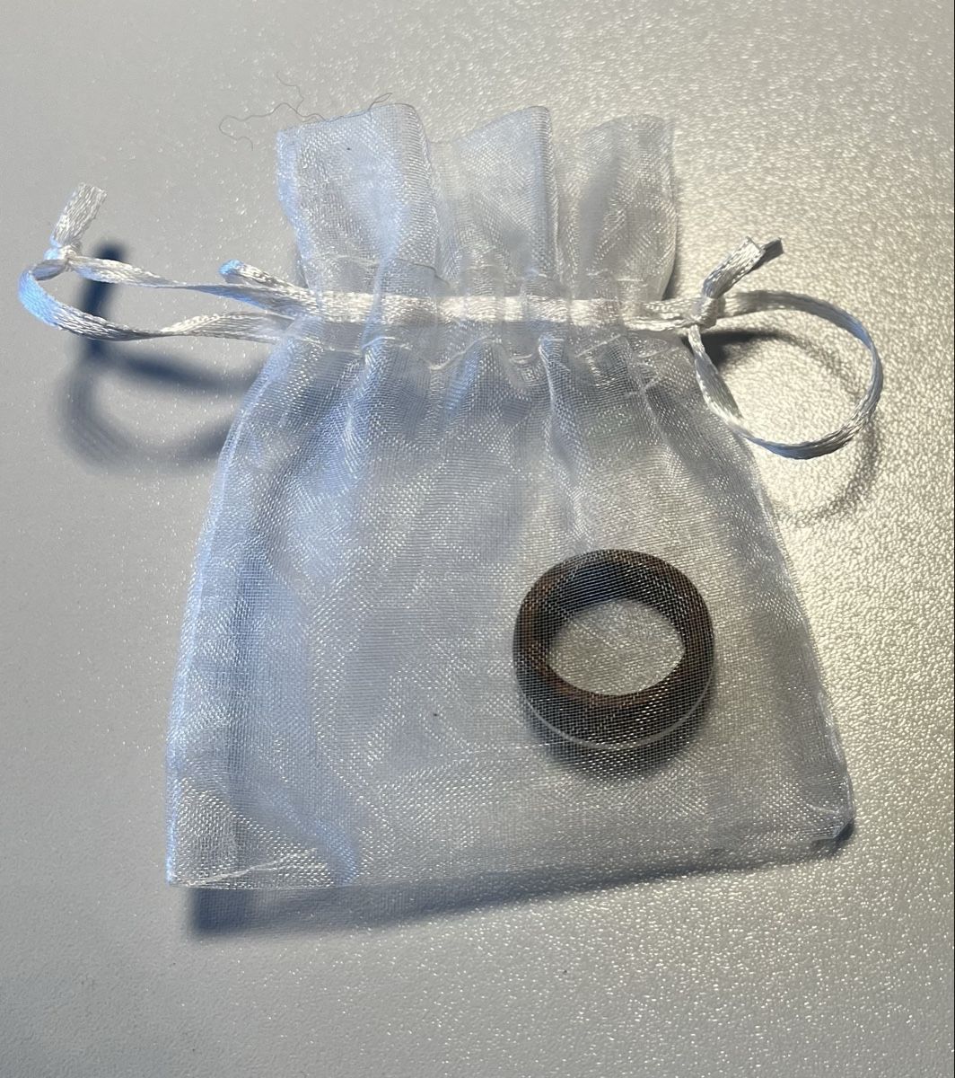 Ringe: Holzring mit Silberinlay, Gr. 54 – Gebraucht aus Wittinsburg von Bumblebee123 1