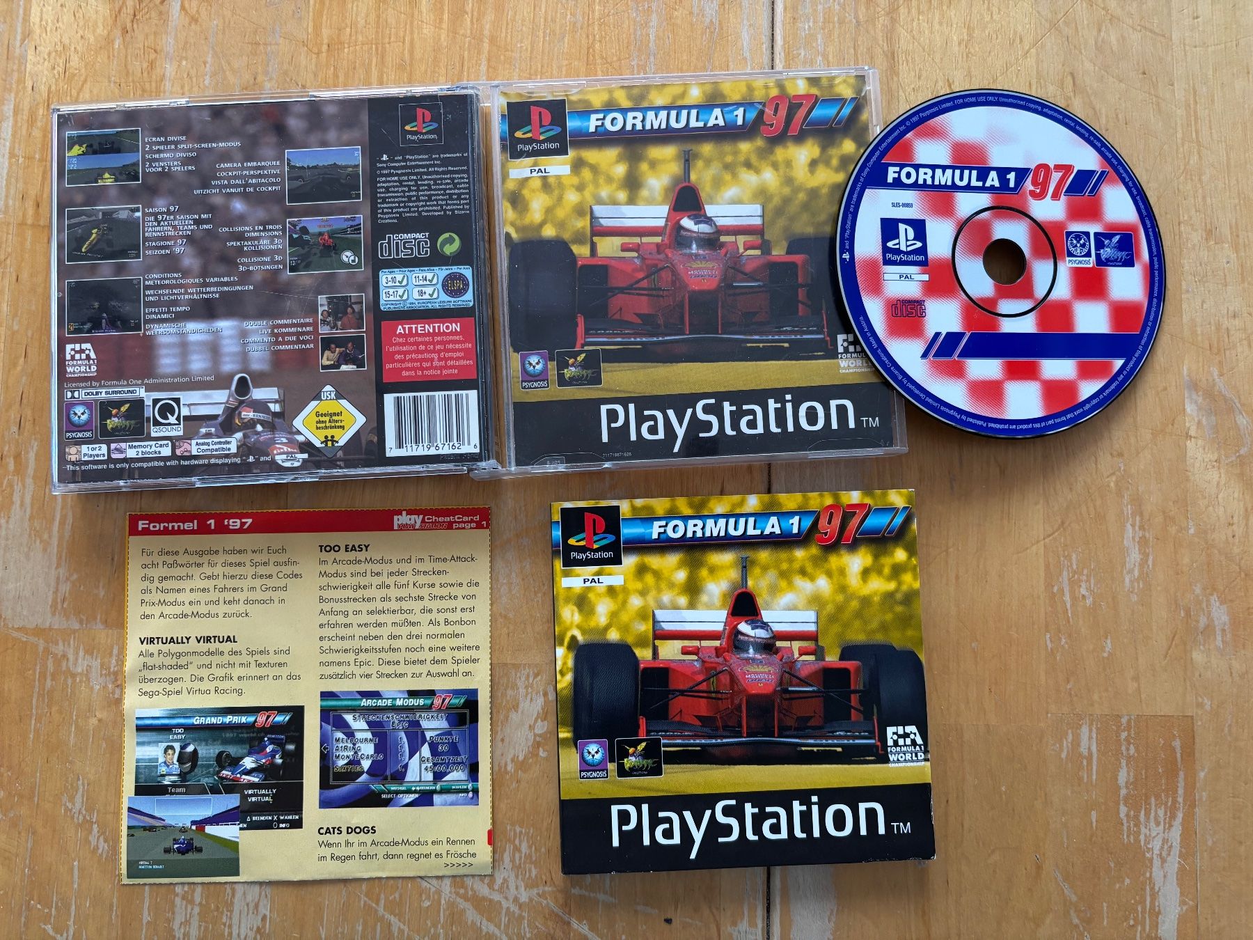Giochi: Formula 1 97 (CIB) – Usato da Frenkendorf venduto da gelbeZinnie