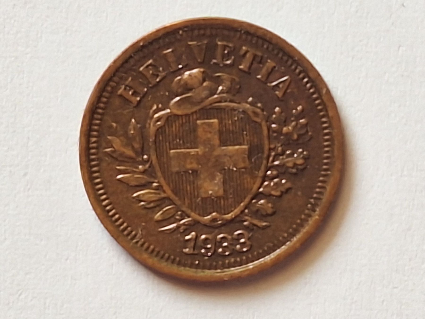 Tutti le monete: 1ct 1933 – Usato da Couvet venduto da zeze03