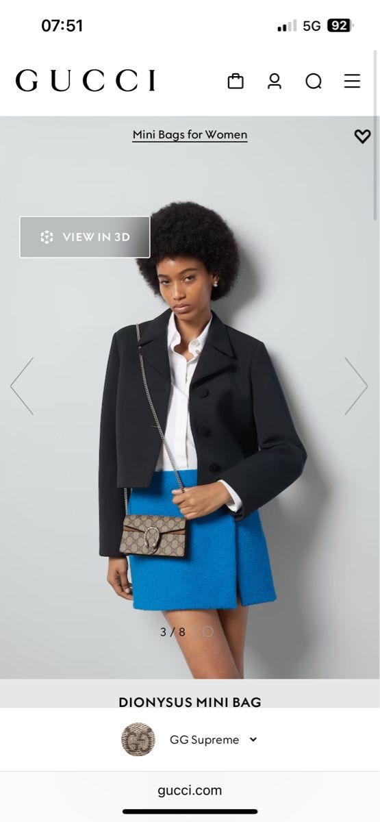 Gucci Borse da donna: Gucci Dionysus Mini Tasche – Nuovo (secondo la descrizione) da Kerns venduto da osco01 1