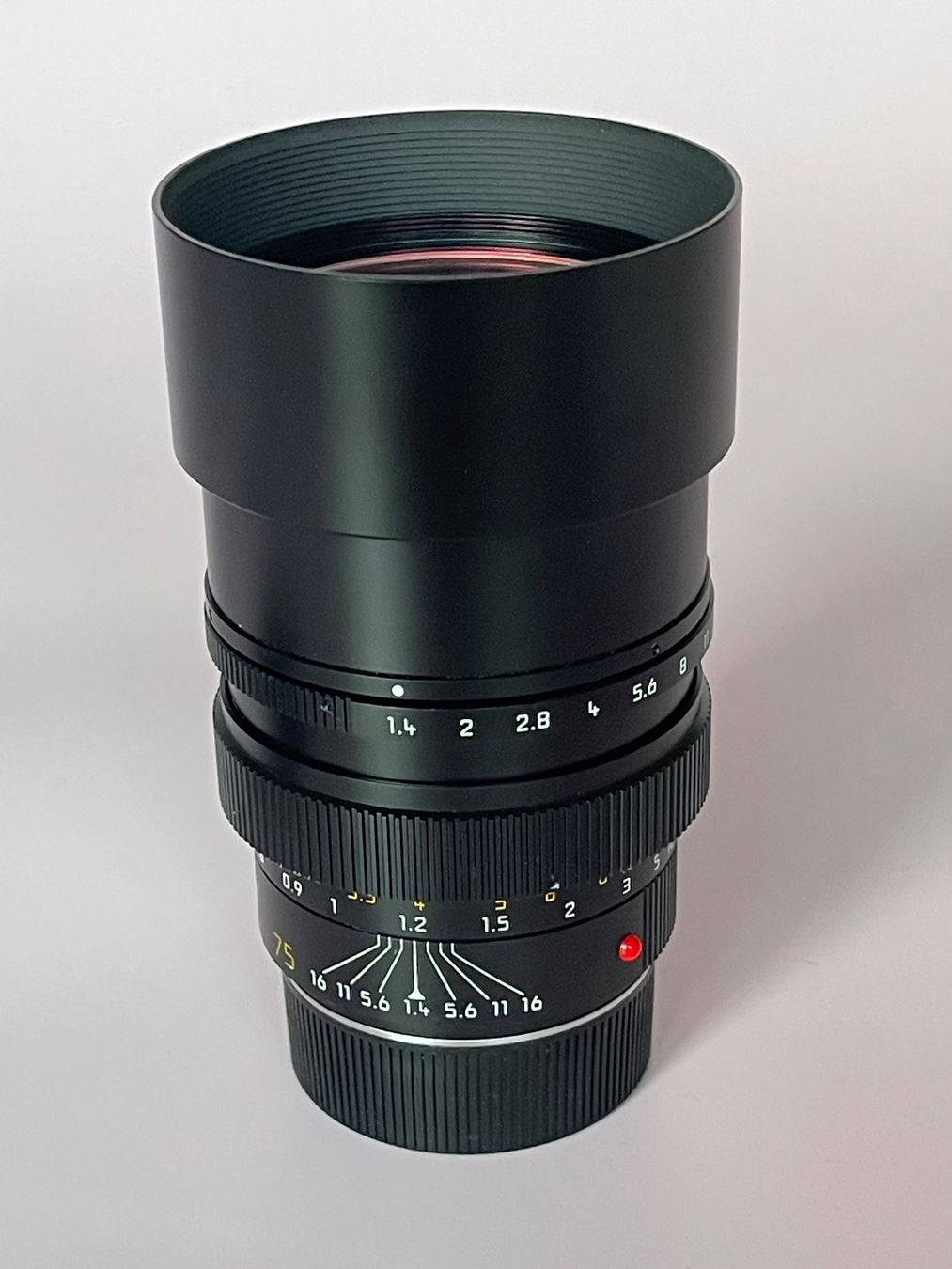 Leica Obiettivi: Leica SUMMILUX-M 1:1.4/75mm Objektiv - 6bit-codiert – Usato da Luzern venduto da rocki3000