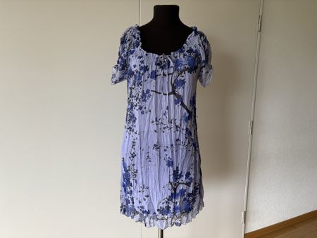 Fransa Sommerkleid, violet/blau, Grösse M, Top Zustand!
