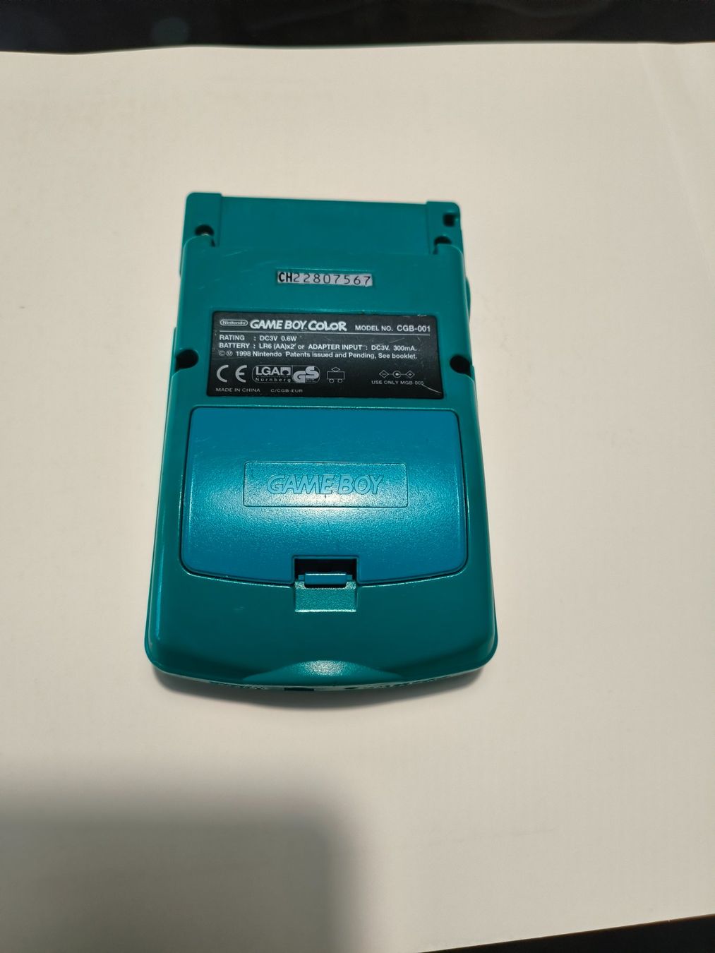 Nintendo Konsolen: Game Boy Color - Turquoise – Gebraucht aus Cortaillod von  1