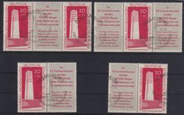DDR 1960: Mahn- und Gedenkstätte - Zusammendrucke