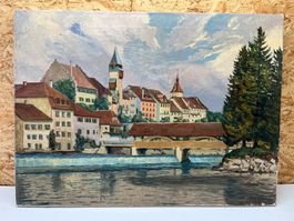 Bremgarten im Aargau von Otto Clénin     (ID L165)