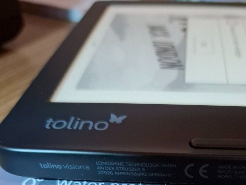 Tolino Tablet PC: Tolino Vision 6 eBook Reader Water protection – Usato da Bibern SH venduto da Rolf550 4