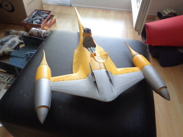 Hasbro Giocattoli: Star Wars Hasbro  Nabu Fighter – Usato da sargans venduto da Angamar 2