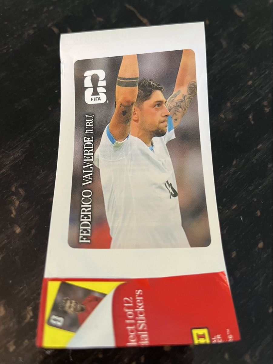 Panini Carte collezionabili: WM 2026 Panini Coca Cola F. Valverde – Nuovo (secondo la descrizione) da Uetikon am See venduto da Winnieclaudia