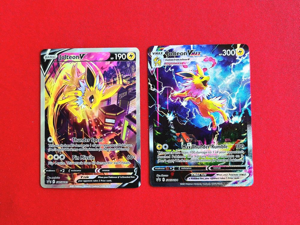 Jolteon VMAX Alt Art Set EN (MINT) Kaufen auf Ricardo