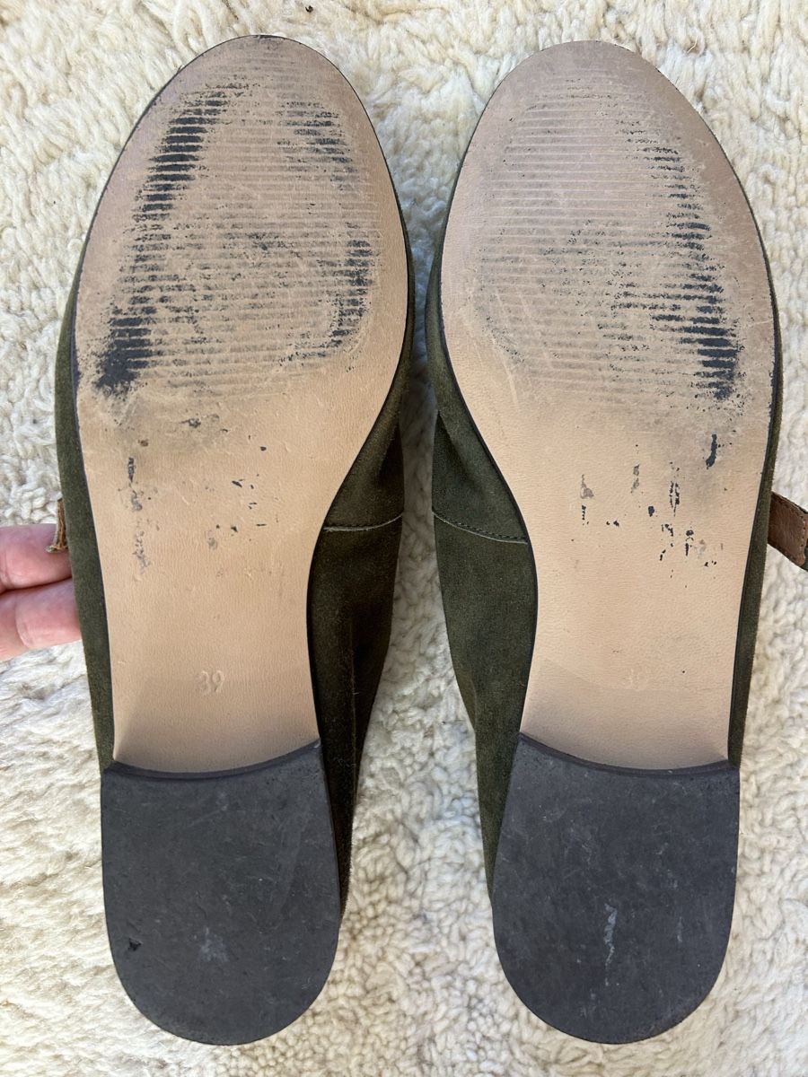 Damenschuhe: Slippers Wildleder, Grösse 39  – Neu (gemäss Beschreibung) aus Horgen von momo9_ 2