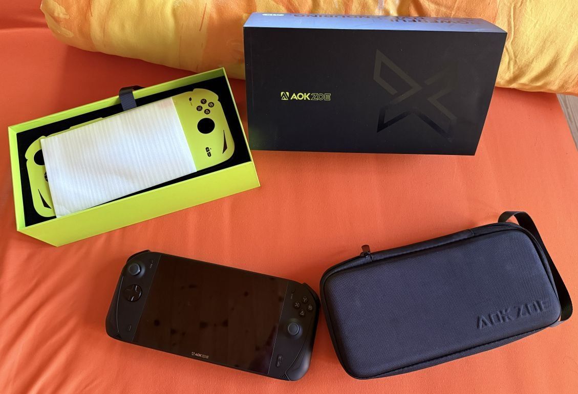 Console: 8" Handheld AOK ZOE A1X AMD HX 370 – Usato da Brügglen venduto da sahlmar1