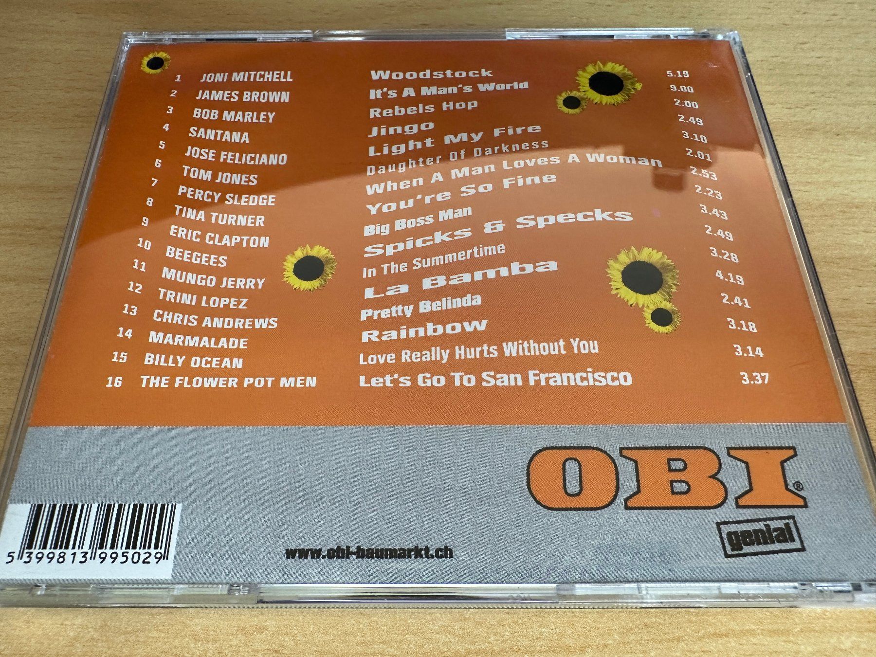 CD: Various - Flower Power Hits - OBI – Usato da Rikon im Tösstal venduto da Alpenmutz 1