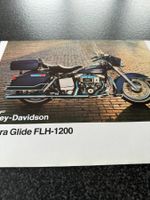 Harley Prospekt, Katalog Flyer, Electra Glide FLH 1200, 1979