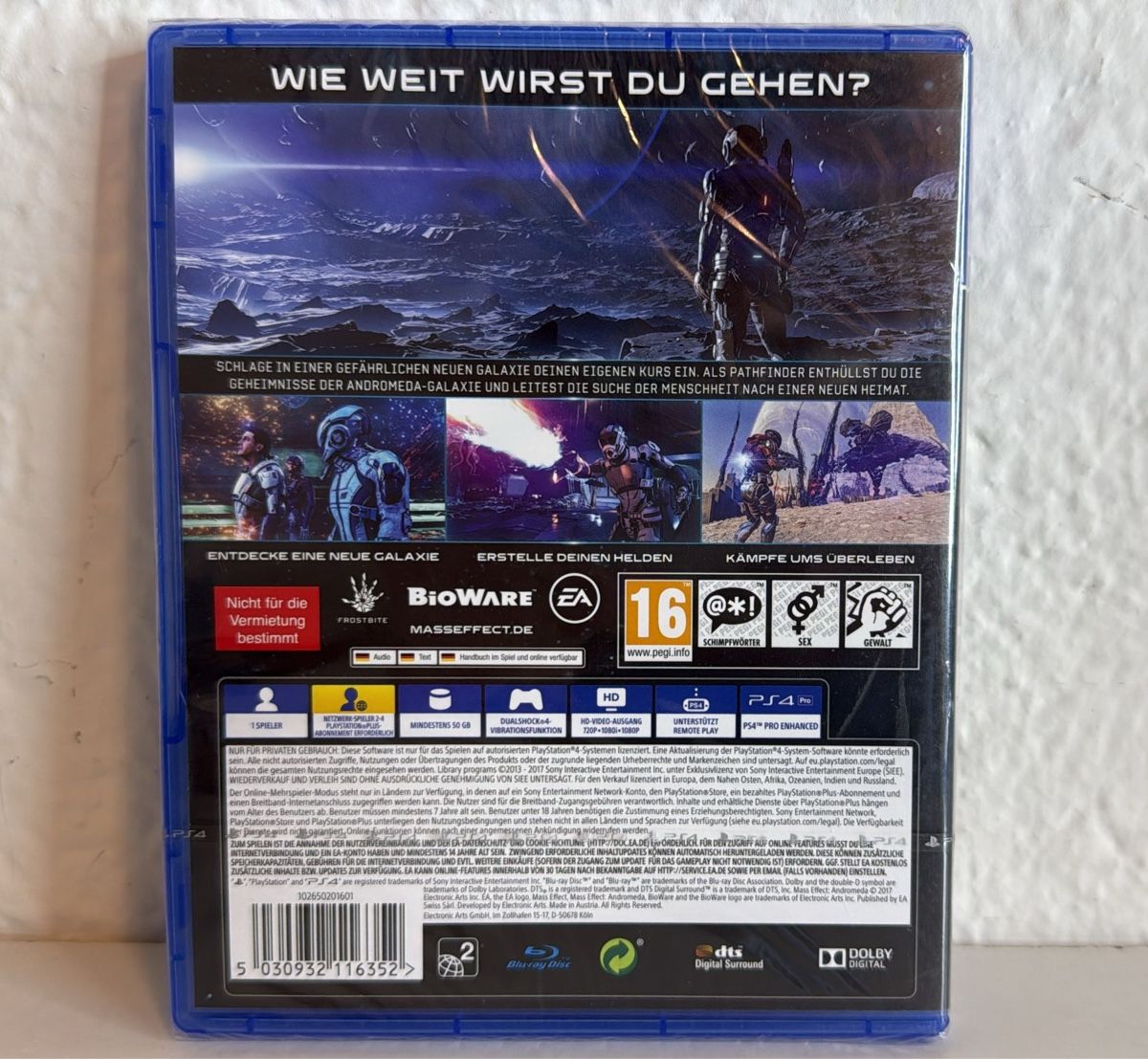 Sony Giochi: Mass Effect Andromeda PS4/PS5 Game - Sealed & Unopened! – Nuovo e nell'imballaggio originale da Ehrendingen venduto da bubulence 1