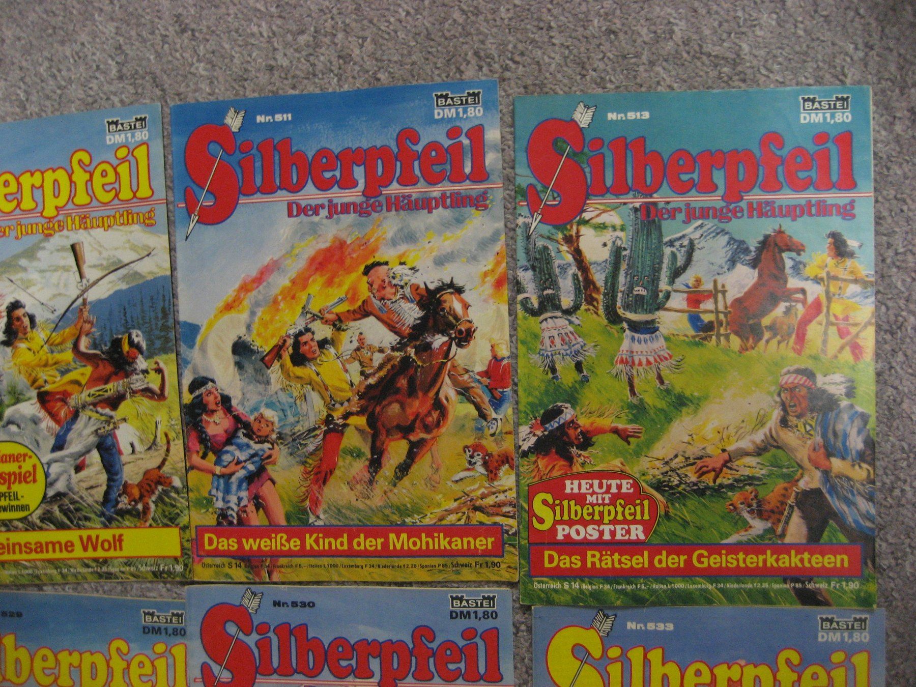 Comics: 8 Silberpfeil Comics – Gebraucht aus Bottighofen von Spiderman61 2