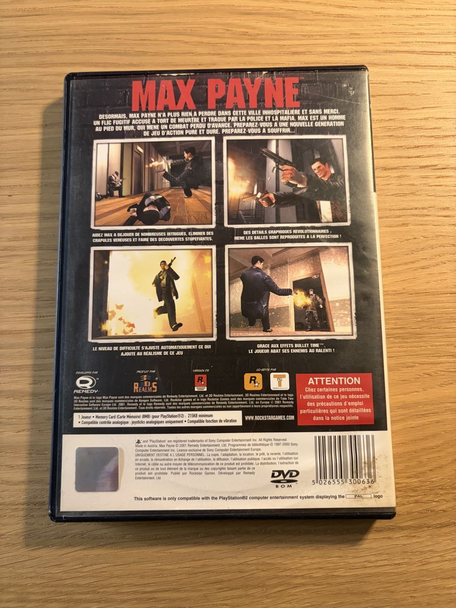 Sony Spiele: Max Payne - PlayStation 2 – Gebraucht aus Pully von FunkyGames 1