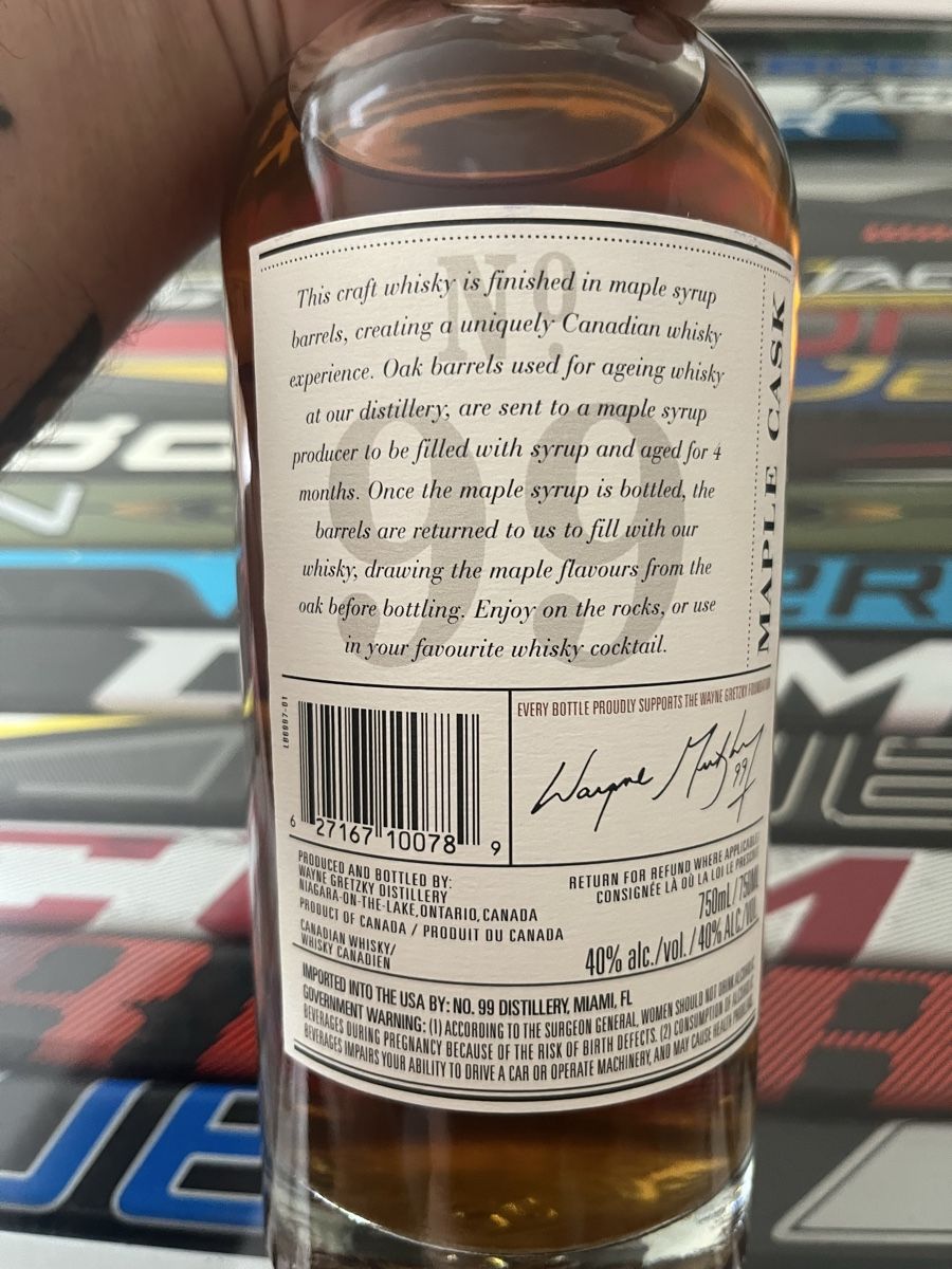 Bevande alcoliche: Wayne Gretzky Whisky Canada No 99 Top – Nuovo (secondo la descrizione) da Frauenfeld venduto da Ramonn 2