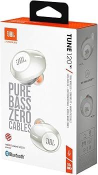 JBL Cuffie: JBL Tune 120 Pure Base Wireless Earbuds - Weiss – Nuovo e nell'imballaggio originale da Oberglatt ZH venduto da Mrf808