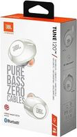 JBL Tune 120 Pure Base Wireless Earbuds - Weiss