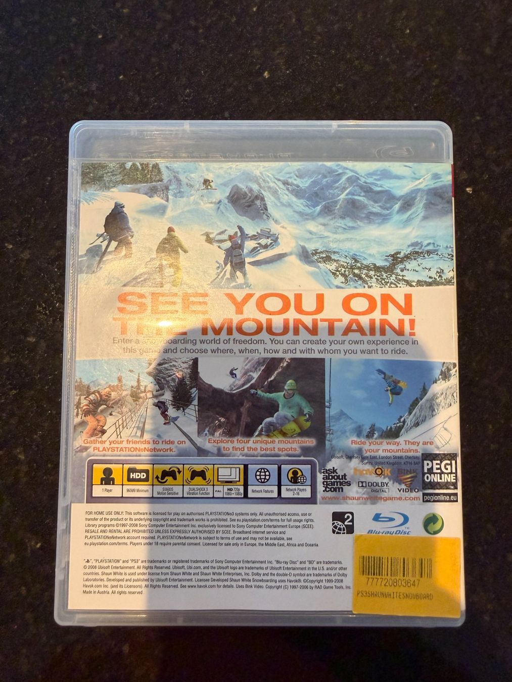 Spiele: ShaunWhite Snowboarding - PS3 - Playstation 3 – Gebraucht aus Höri von PSMarinho 3