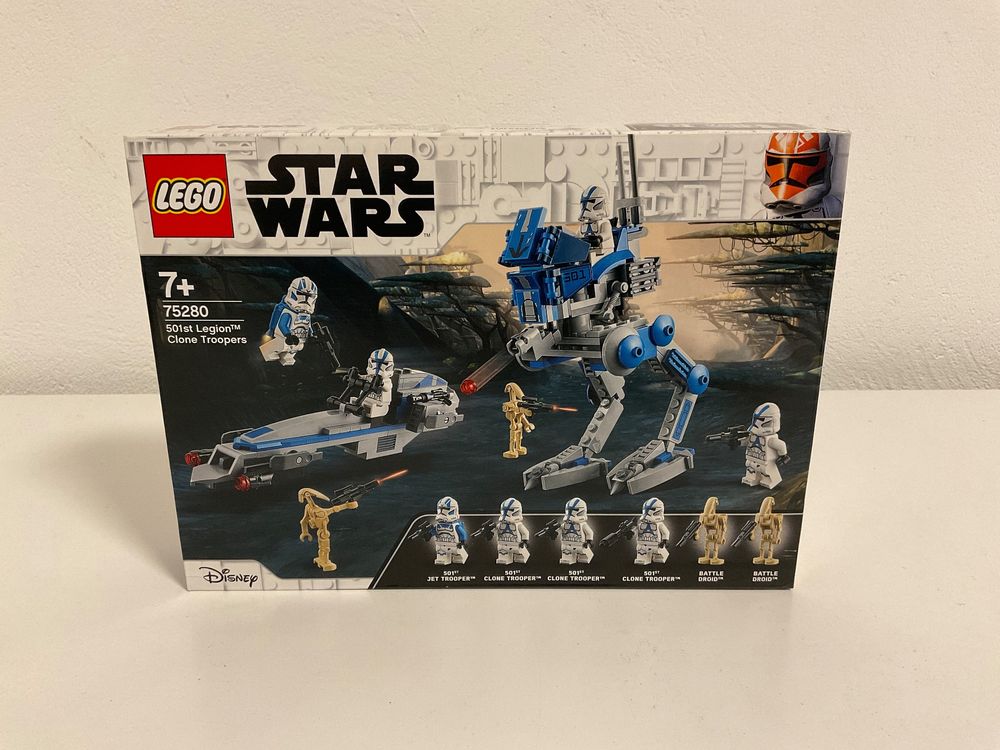 LEGO StarWars 75280 501st clone store troopers