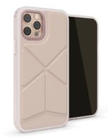 iPhone 12 & 12 Pro Pipetto origami dusty rose case w/stand