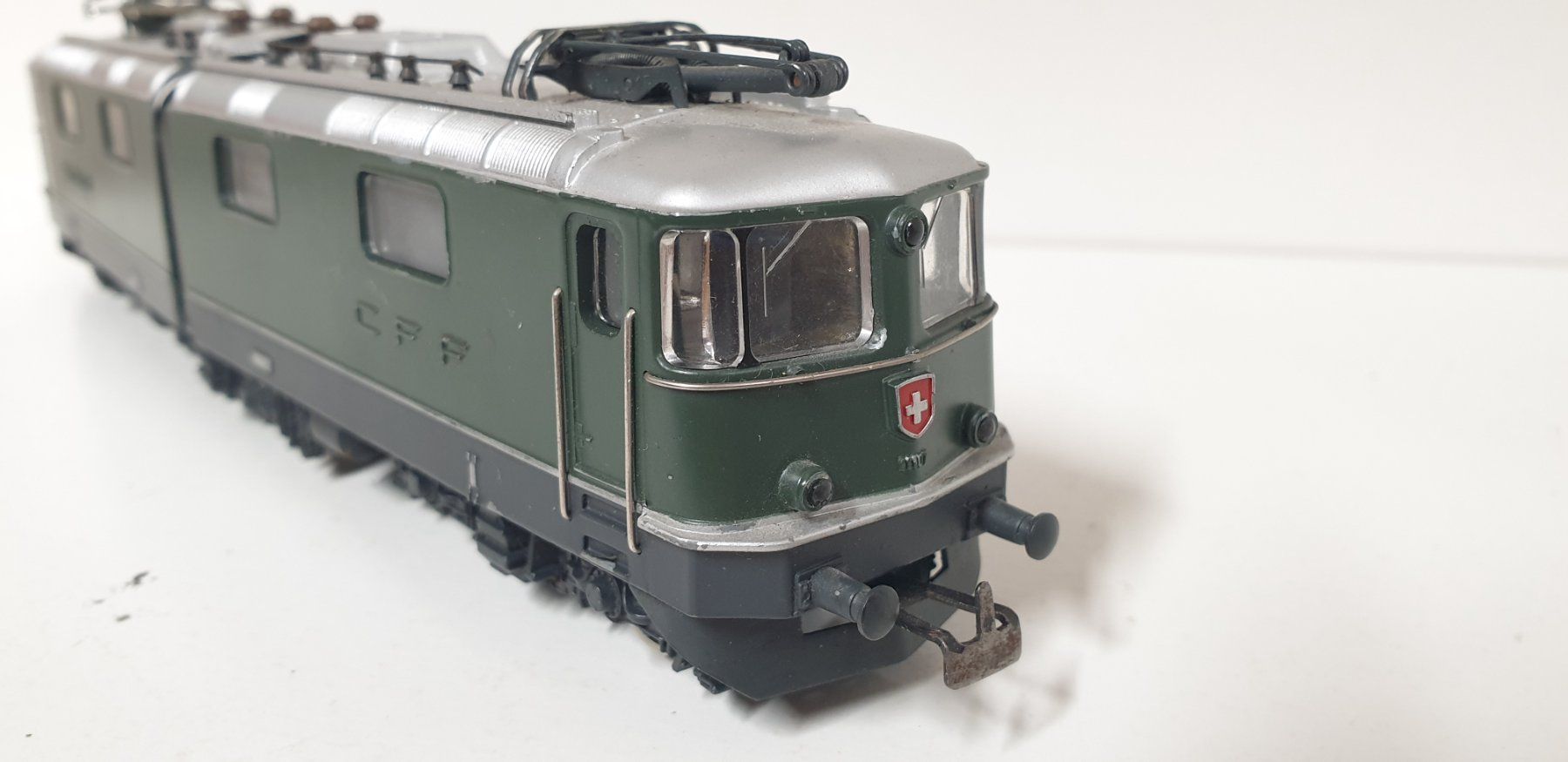 Hag Modellini di ferrovie: Hag SBB Prototyp Re6/6 H0/DC – Usato da Geroldswil venduto da TopTrain54 6