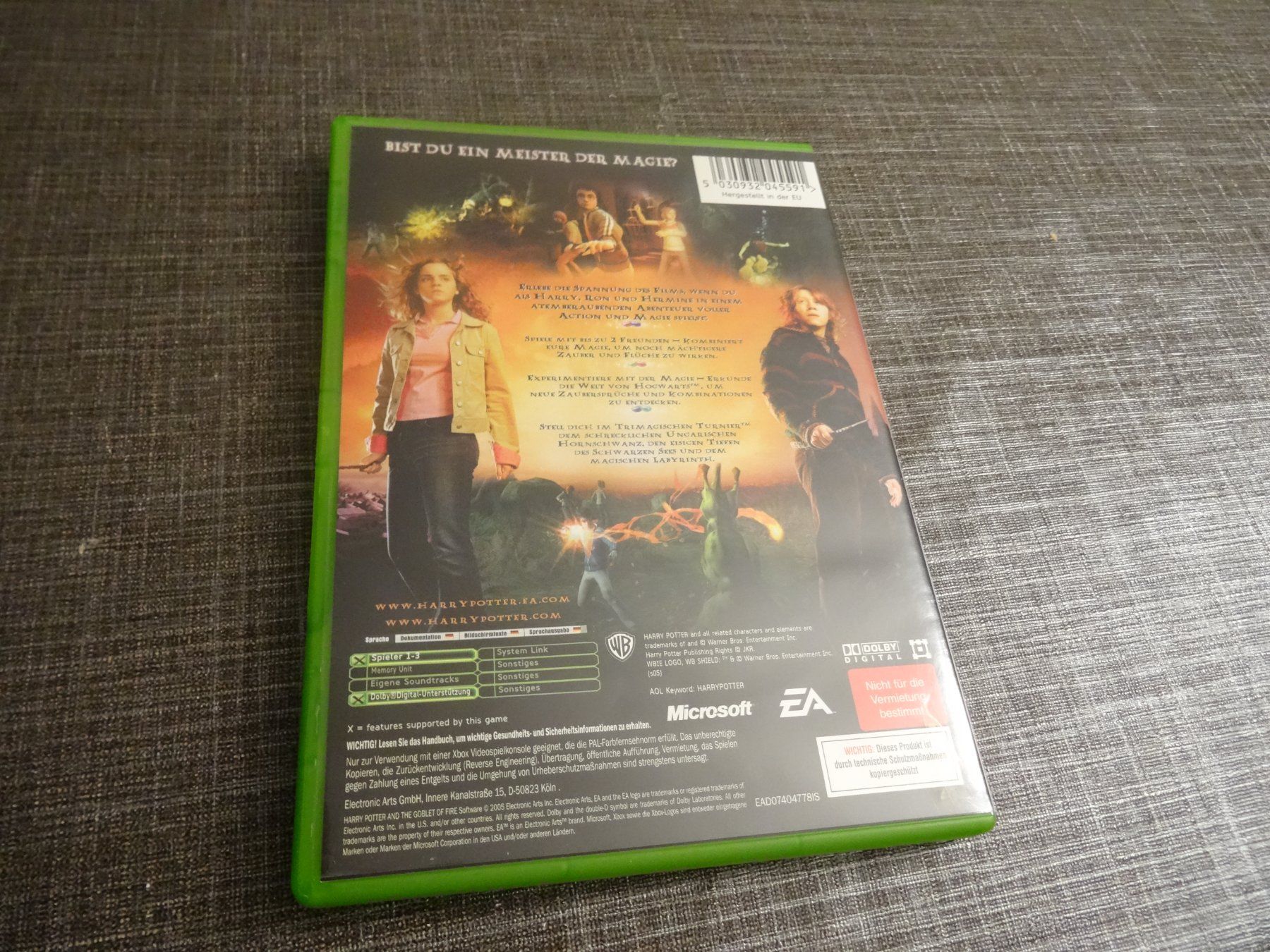 Microsoft Spiele: Harry Potter und der Feuerkelch XBOX CLASSIC – Gebraucht aus Olten von Disc-Ausverkauf 2