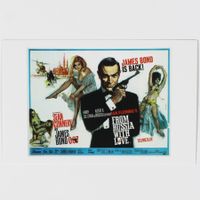 Postkarte James Bond FROM RUSSIA WITH LOVE UK Artwork 1963