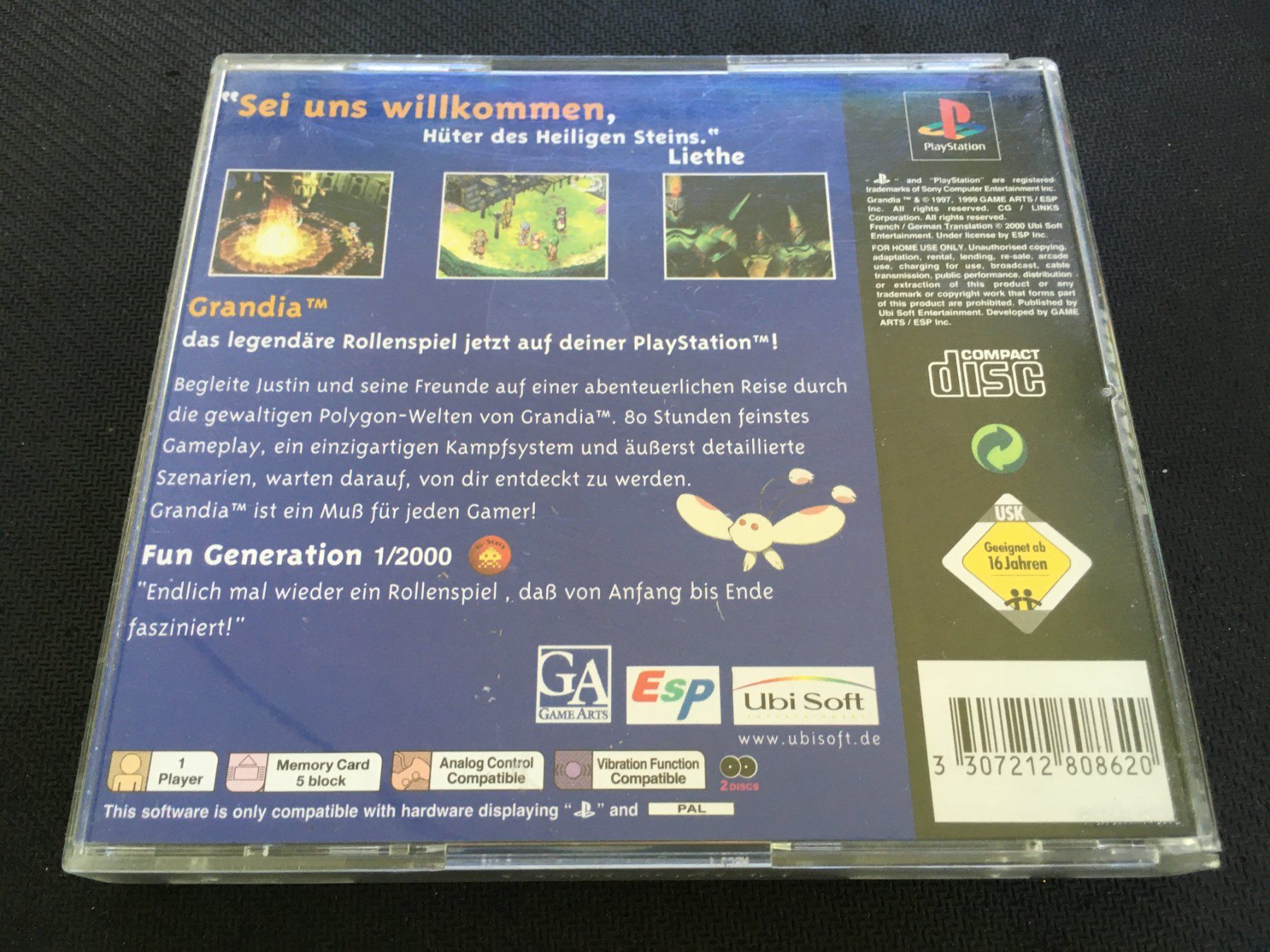 Sony Giochi: Grandia - Playstation 1 / PS1 – Usato da St.Gallen venduto da Punktchen01 2