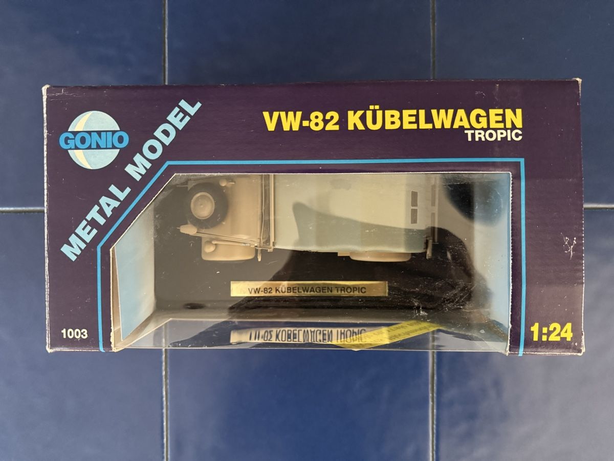 Volkswagen Modellini d'auto: VW-82 Kübelwagen Tropic – Nuovo e nell'imballaggio originale da Triesen venduto da .SPM. 5