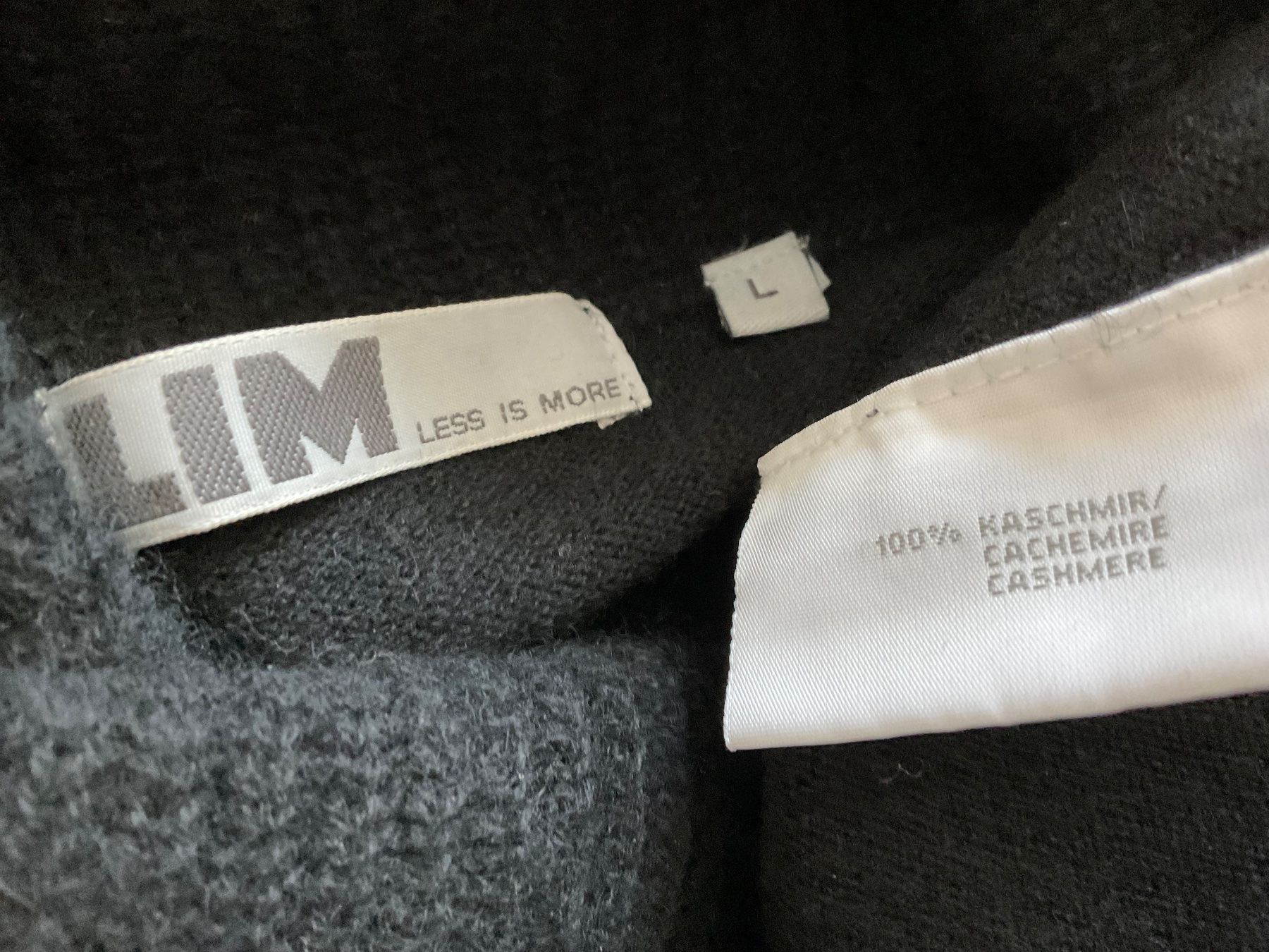 Pullover & Sweatshirts: LIM 100% Kaschmir Pullover Gr L Schwarz Rollkragenpullover – Gebraucht aus Urdorf von alda02 3